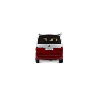 VW VOLKSWAGEN T6.1 CALIFORNIA OCEAN FORTANA RED / REFLEX SILVER 2021 \"Otto Pro\" OttO mobile 1:18 Resinemodell (Türen, Motorhaube... nicht zu öffnen!)